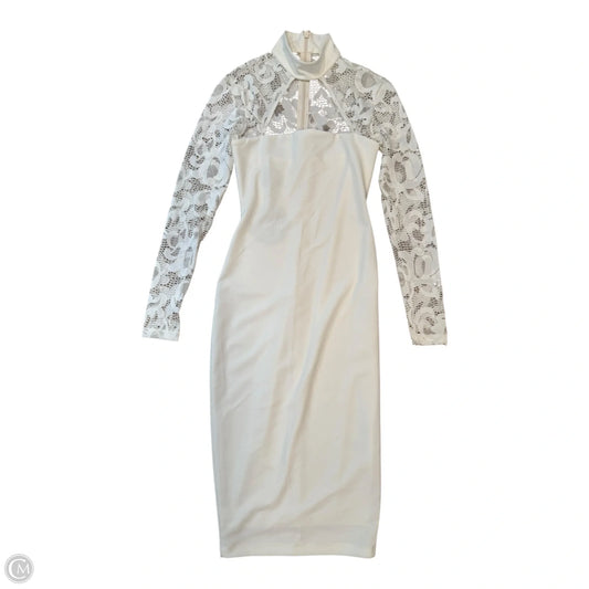 Dress Casual Midi By Nookie In White, Size: Xs