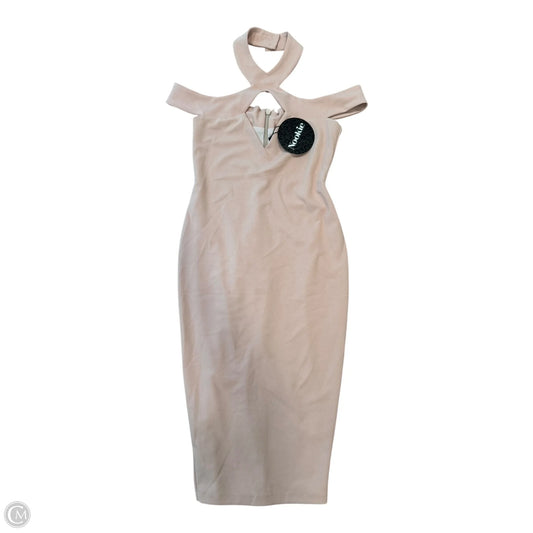 Dress Casual Midi By Nookie In Peach, Size: S