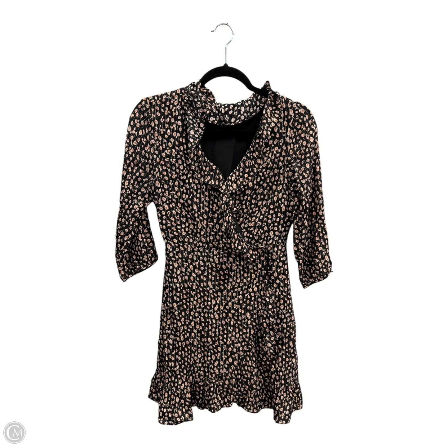 Dress Casual Short By Lulus In Black & Pink, Size: Xs