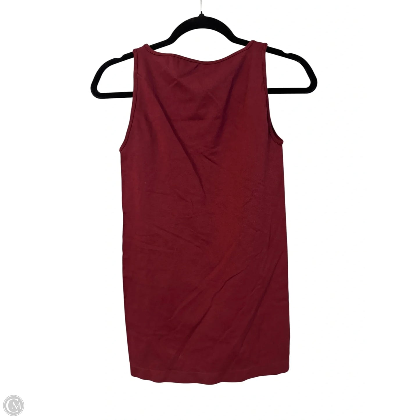 Top Sleeveless By Zenana Outfitters In Maroon, Size: L