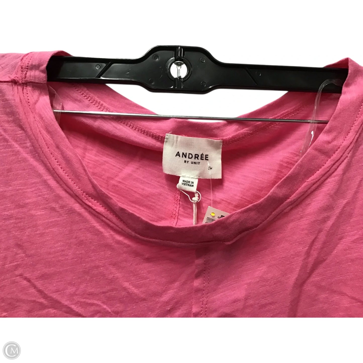 Top Short Sleeve By Andree By Unit In Purple, Size: 1x