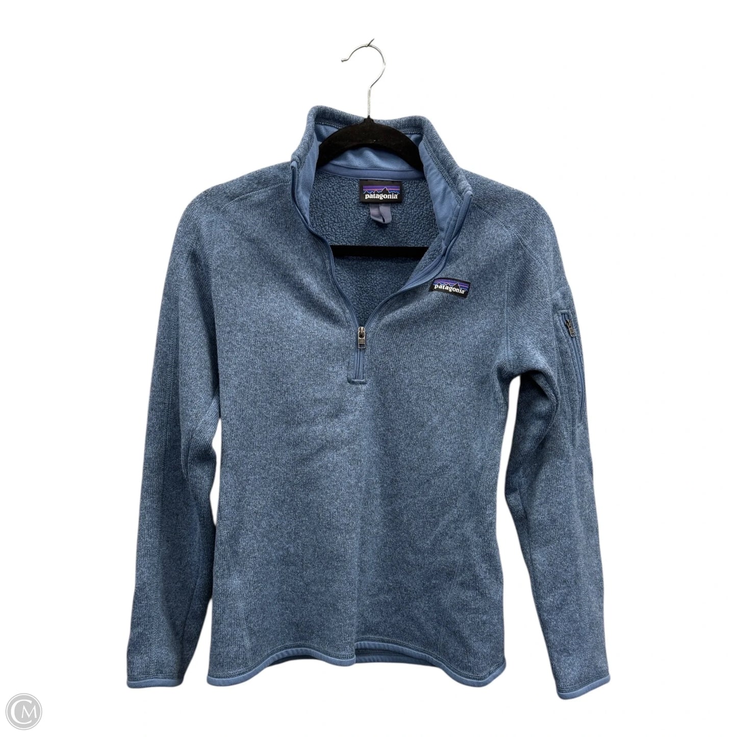 Athletic Jacket By Patagonia In Blue, Size: Xs