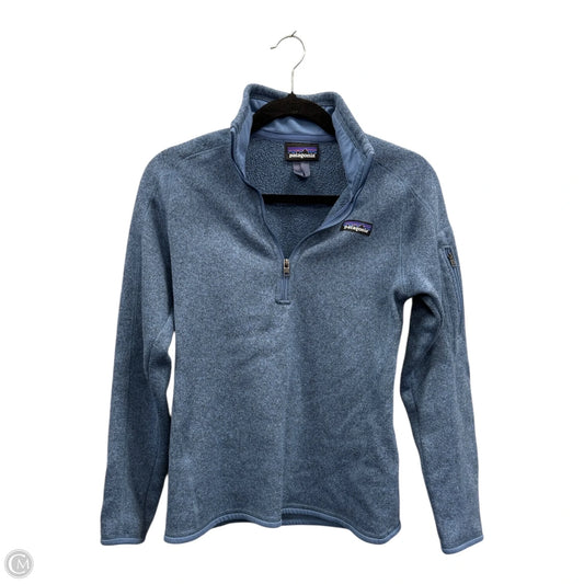 Athletic Jacket By Patagonia In Blue, Size: Xs