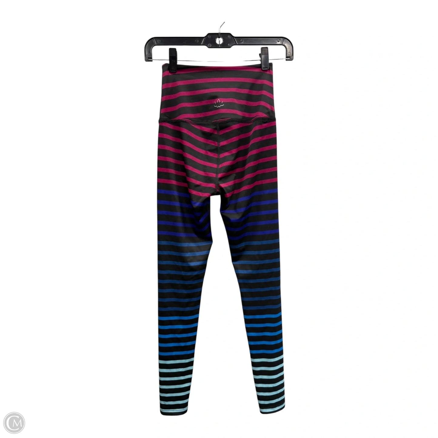 Athletic Leggings By Beyond Yoga In Striped Pattern, Size: S