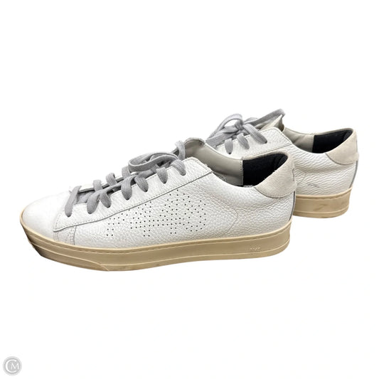 Shoes Sneakers By P448 In Tan & White, Size: 9