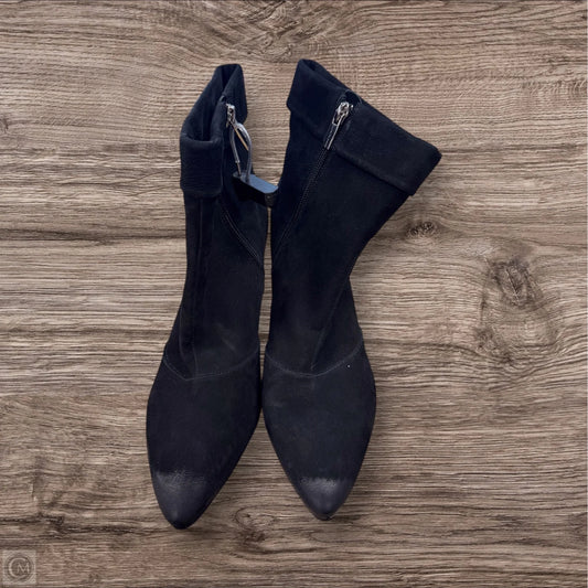 Boots Ankle Heels By Vince Camuto In Black, Size: 9.5