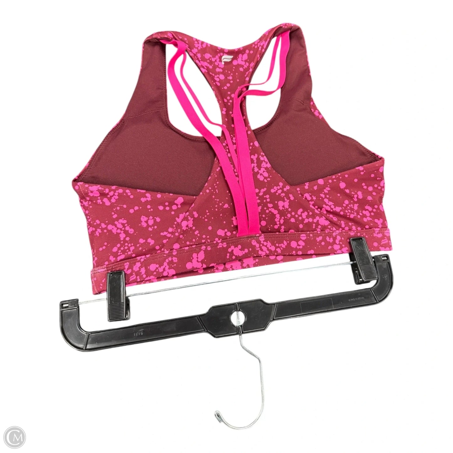 Athletic Bra By Fabletics In Pink & Purple, Size: S