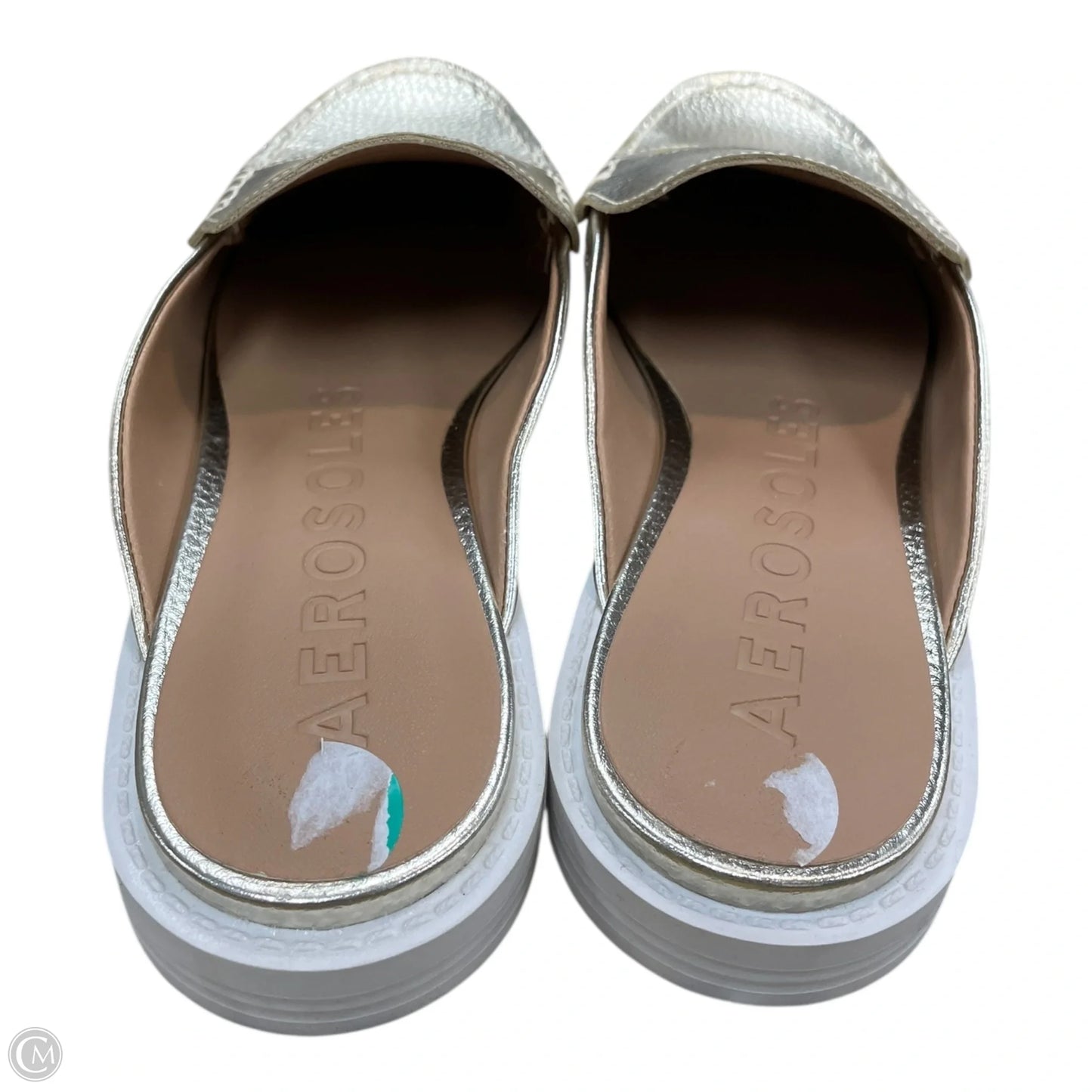 Shoes Flats By Aerosoles In Gold, Size: 8