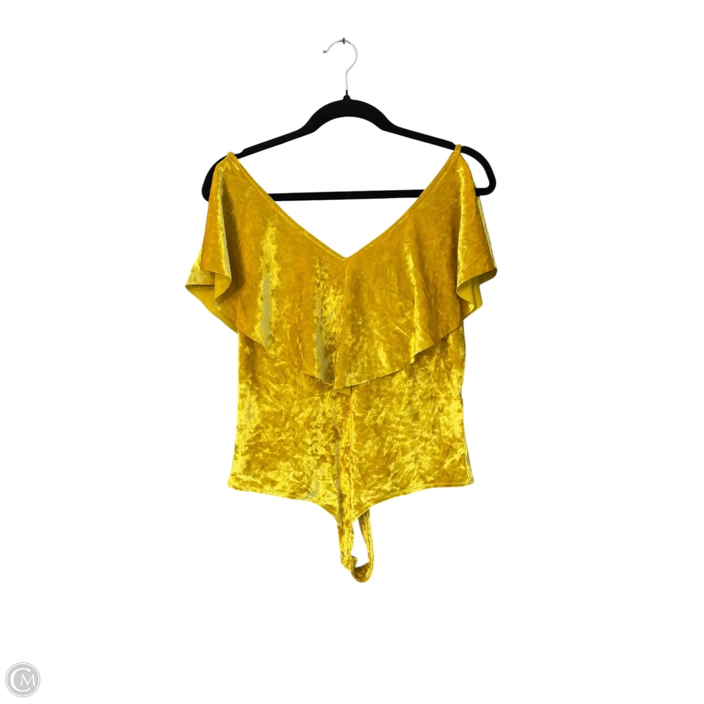 Bodysuit By New York And Co In Yellow, Size: M