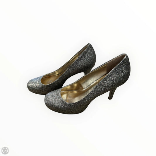 Shoes Heels Stiletto By Madden Girl In Gold, Size: 6