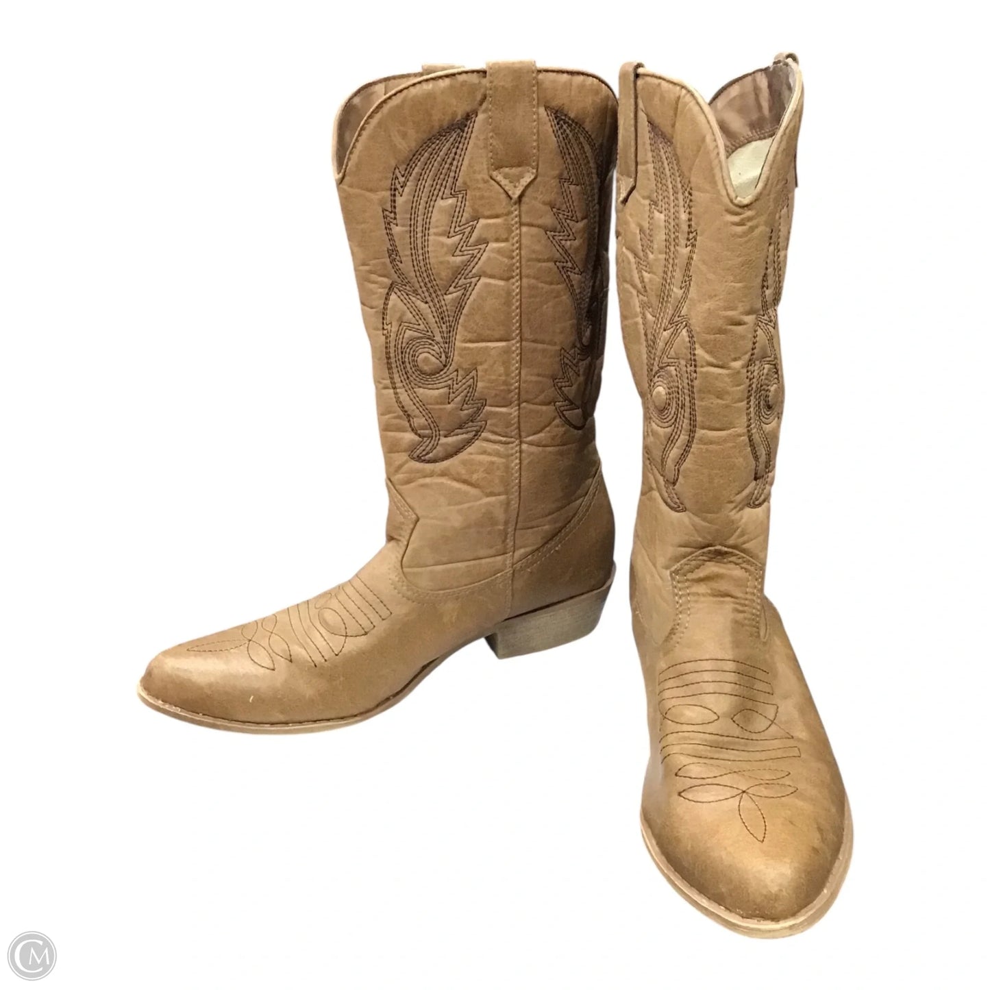 Boots Western By Coconuts In Brown, Size: 9