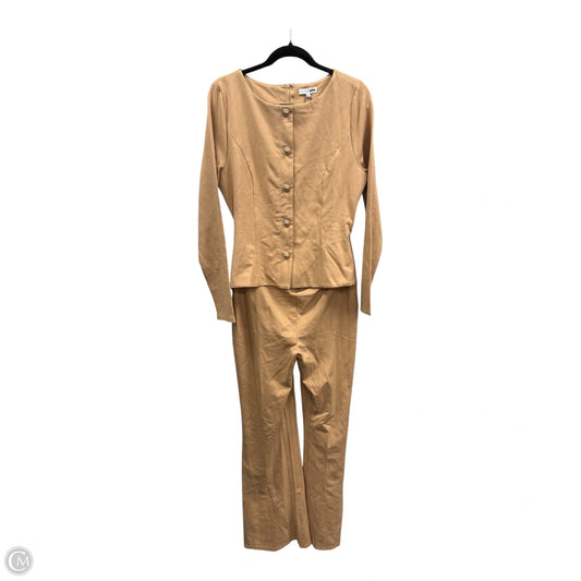 Jumpsuit By Fashion Nova In Tan, Size: Xl