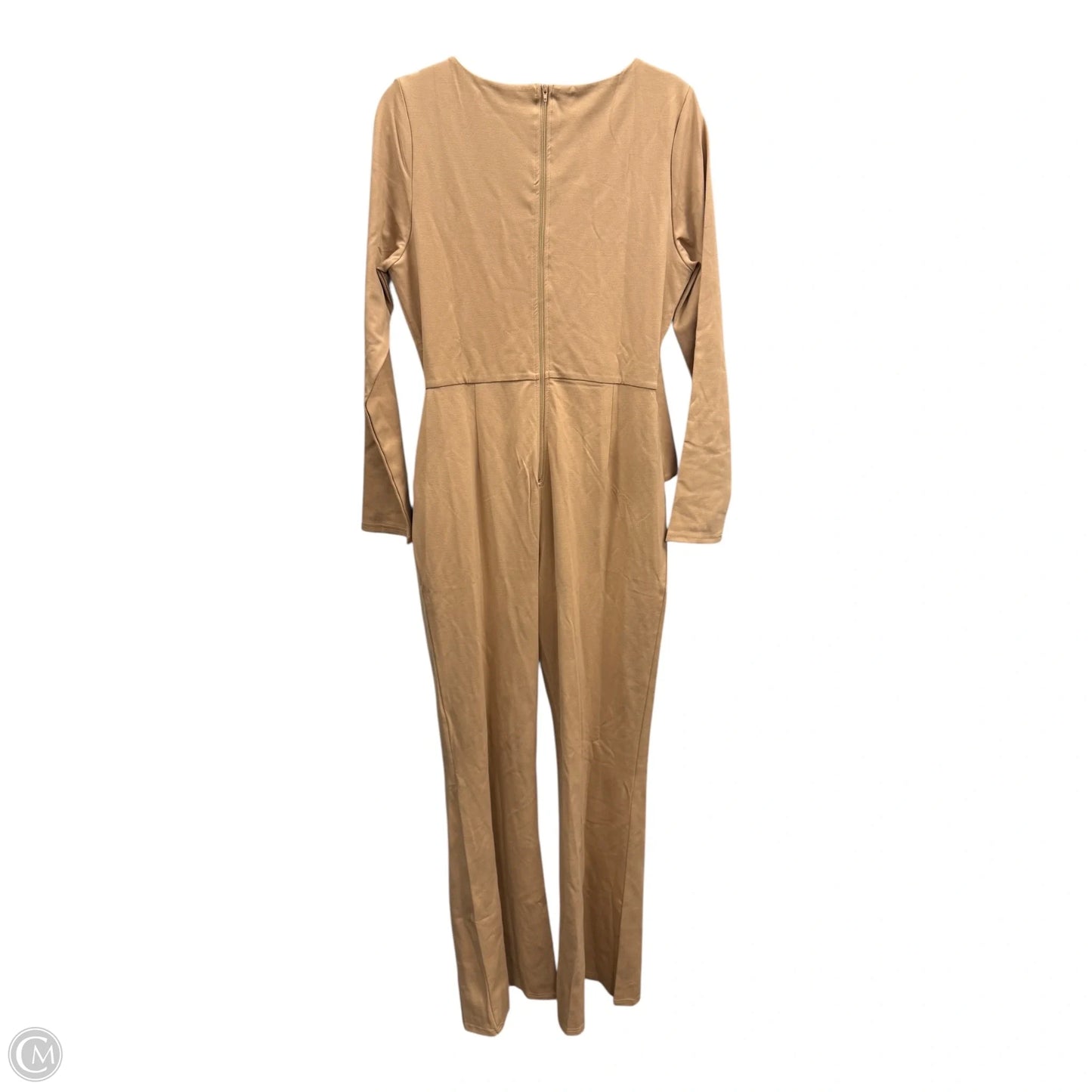 Jumpsuit By Fashion Nova In Tan, Size: Xl