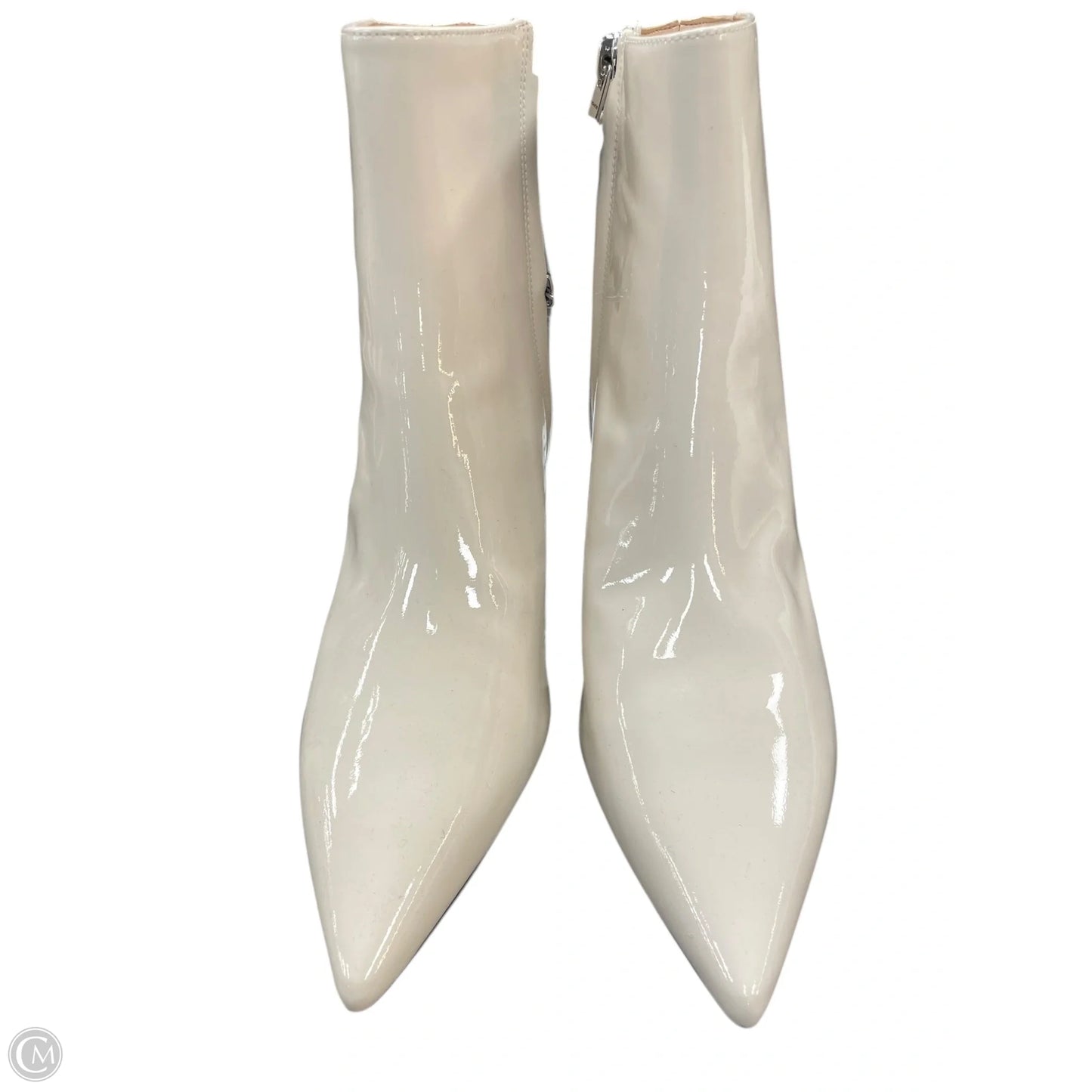 Boots Designer By Coach In Cream, Size: 9.5