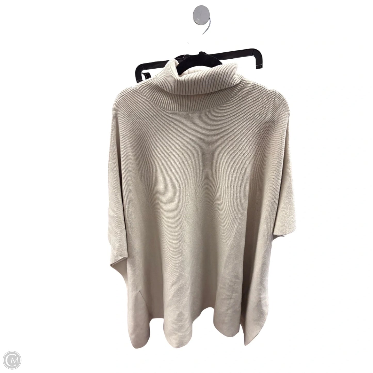 Poncho By Mer Sea In Cream, Size: Osfm
