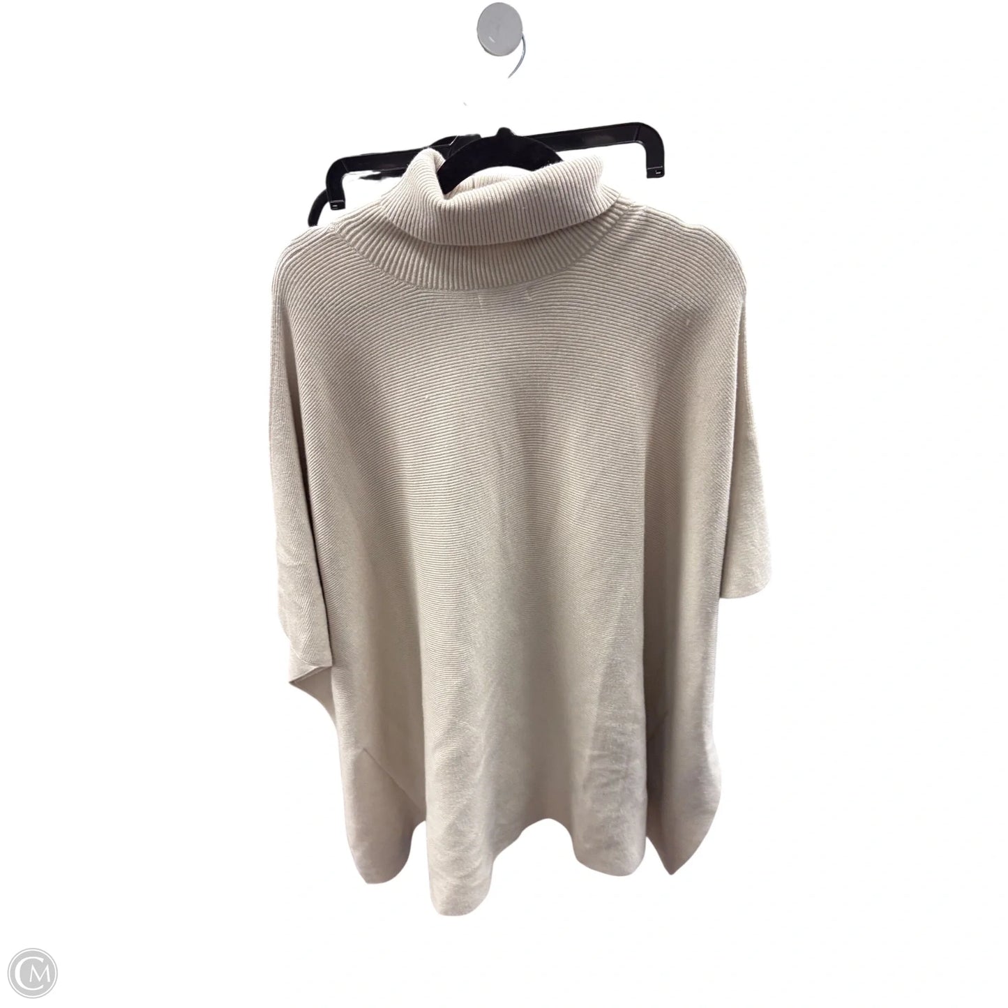 Poncho By Mer Sea In Cream, Size: Osfm