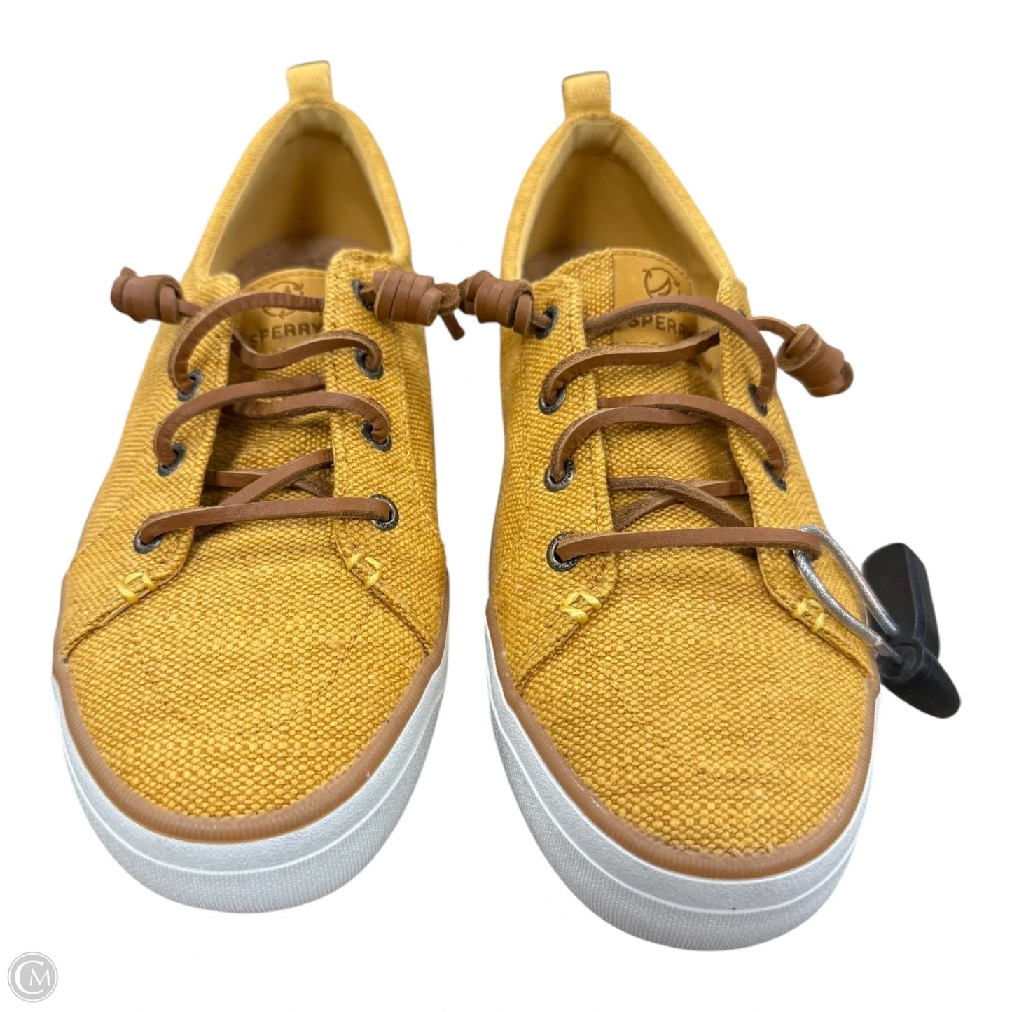 Shoes Sneakers By Sperry In Gold, Size: 8