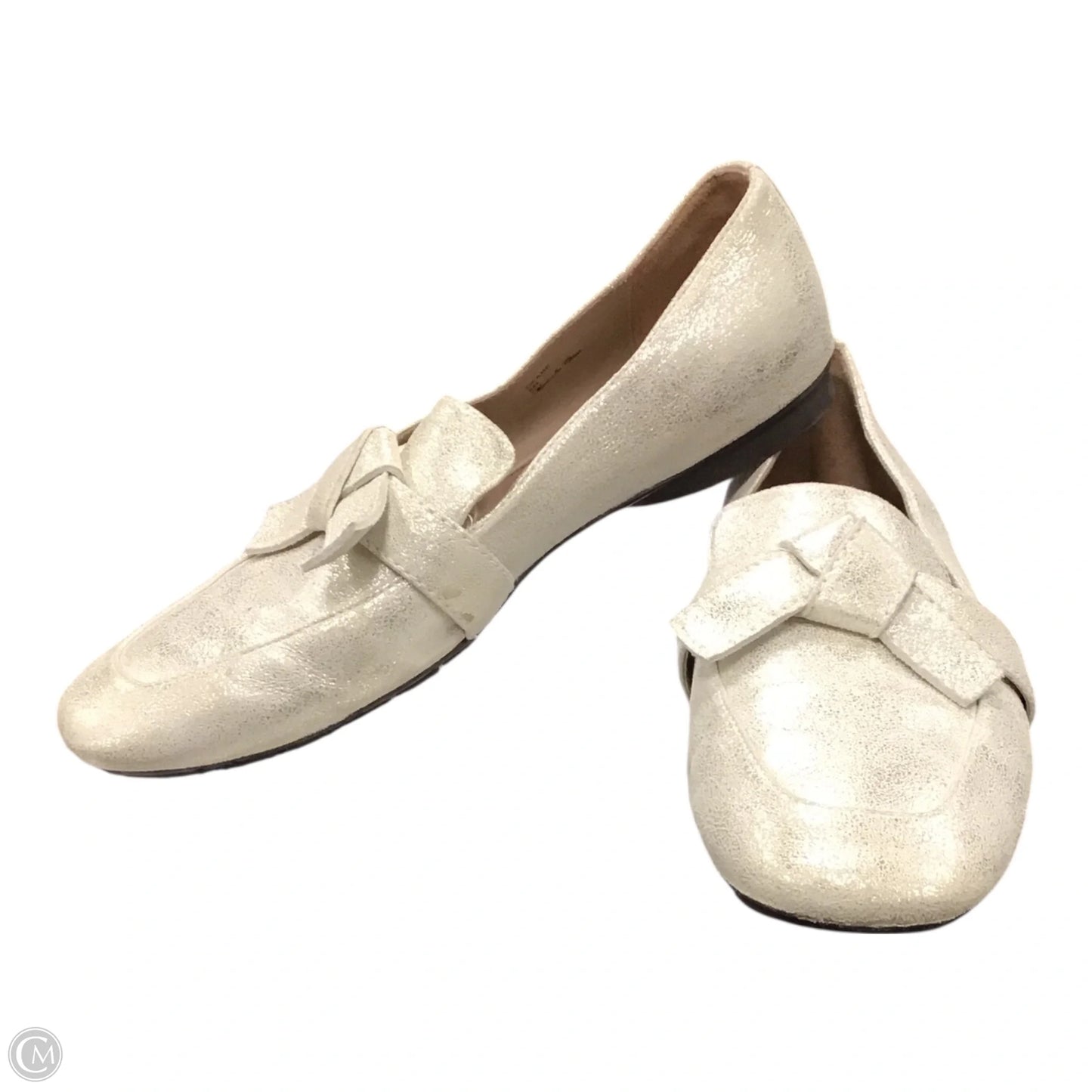 Shoes Flats By Donald Pliner In Gold, Size: 8