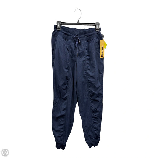 Athletic Pants By Lululemon In Navy, Size: 8