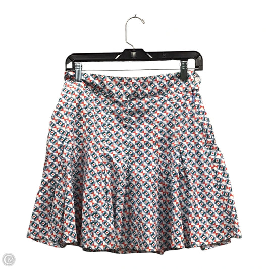 Skirt Mini & Short By Maeve In Blue & Orange, Size: 4