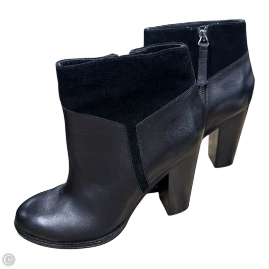 Boots Ankle Heels By Cmb In Black, Size: 9.5