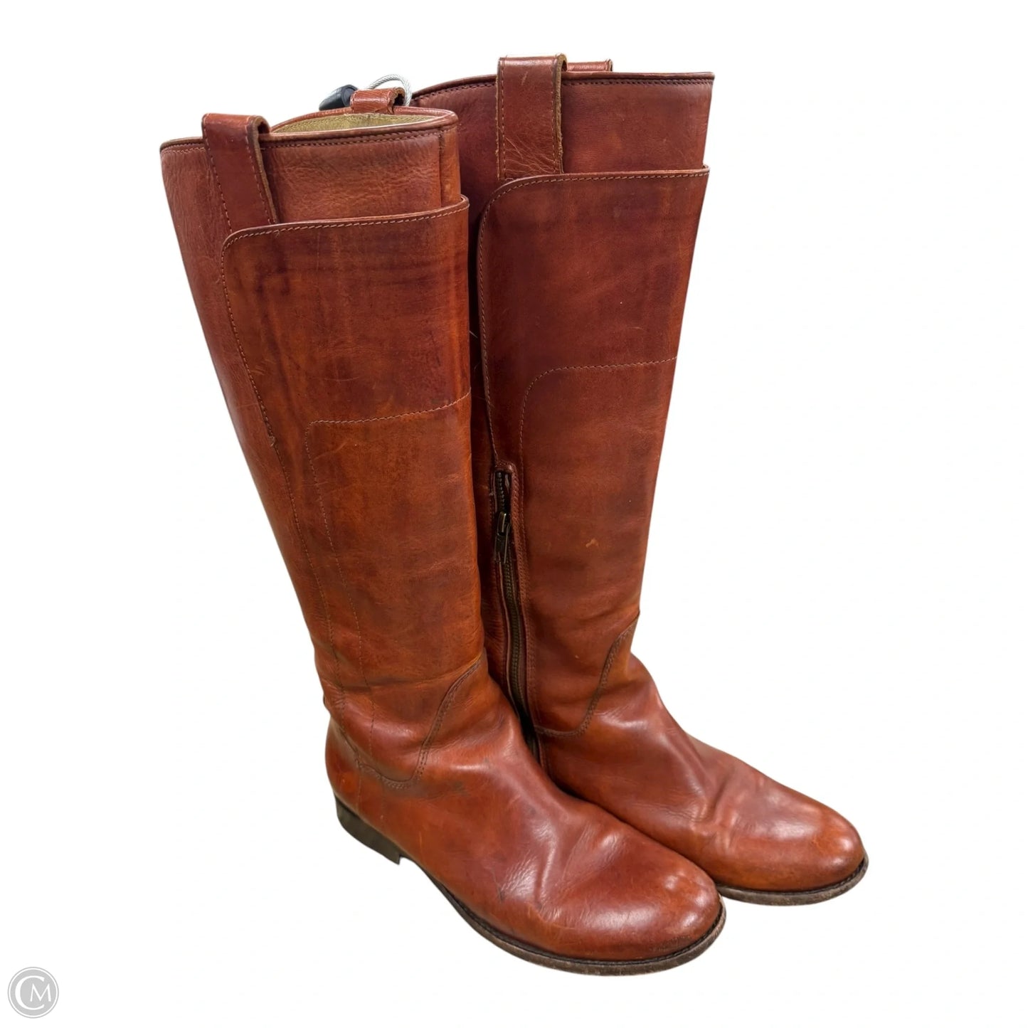 Boots Designer By Frye In Brown, Size: 7.5
