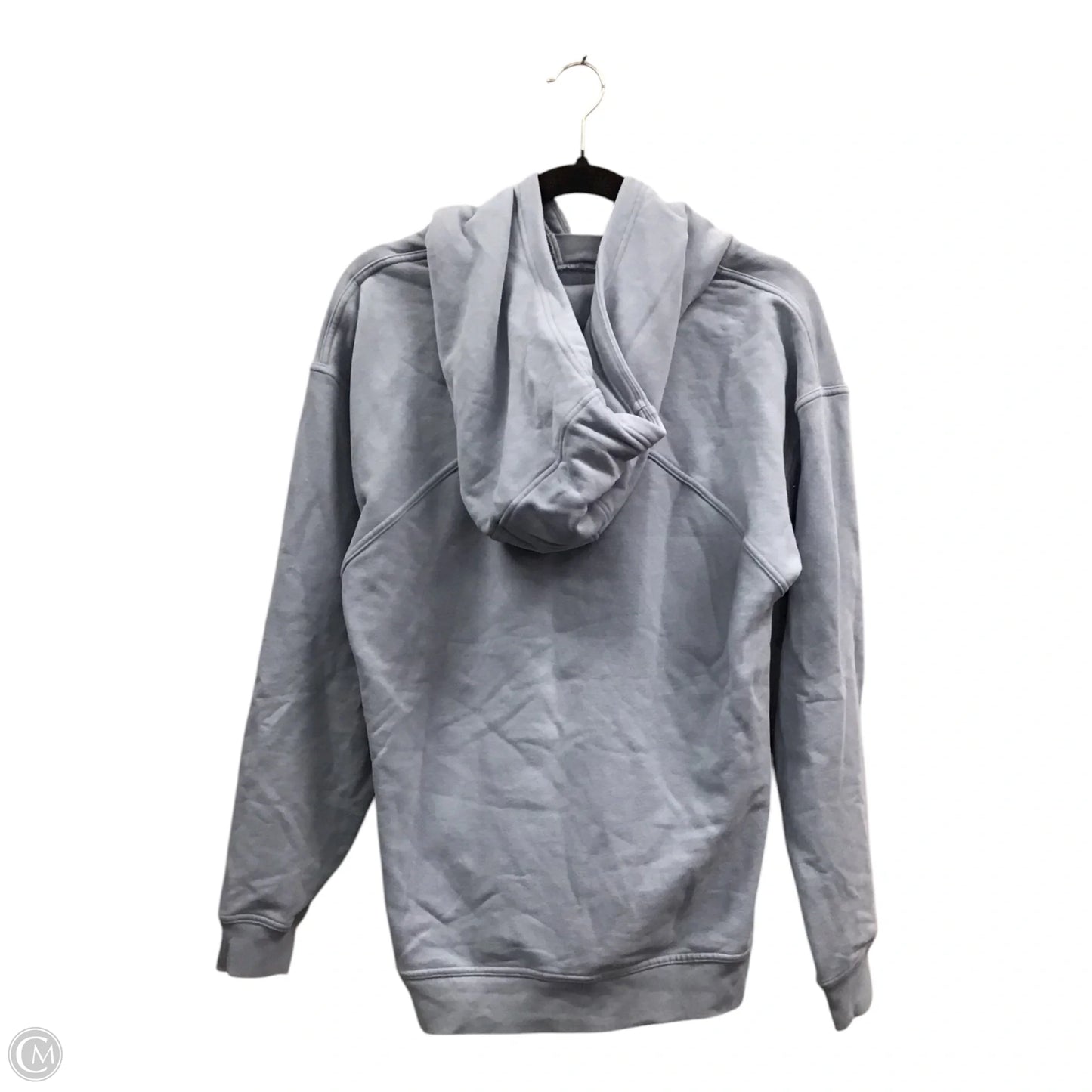 Athletic Sweatshirt Hoodie By Lululemon In Blue, Size: 10