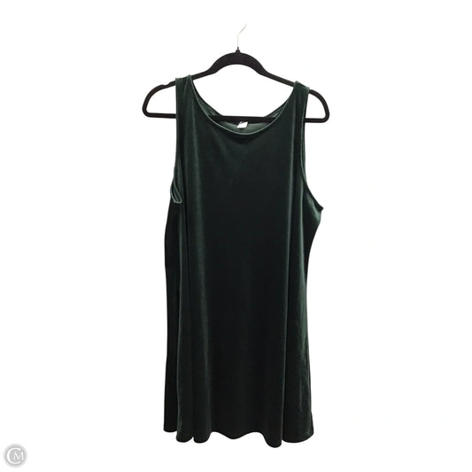 Dress Casual Short By Old Navy In Green, Size: Xl