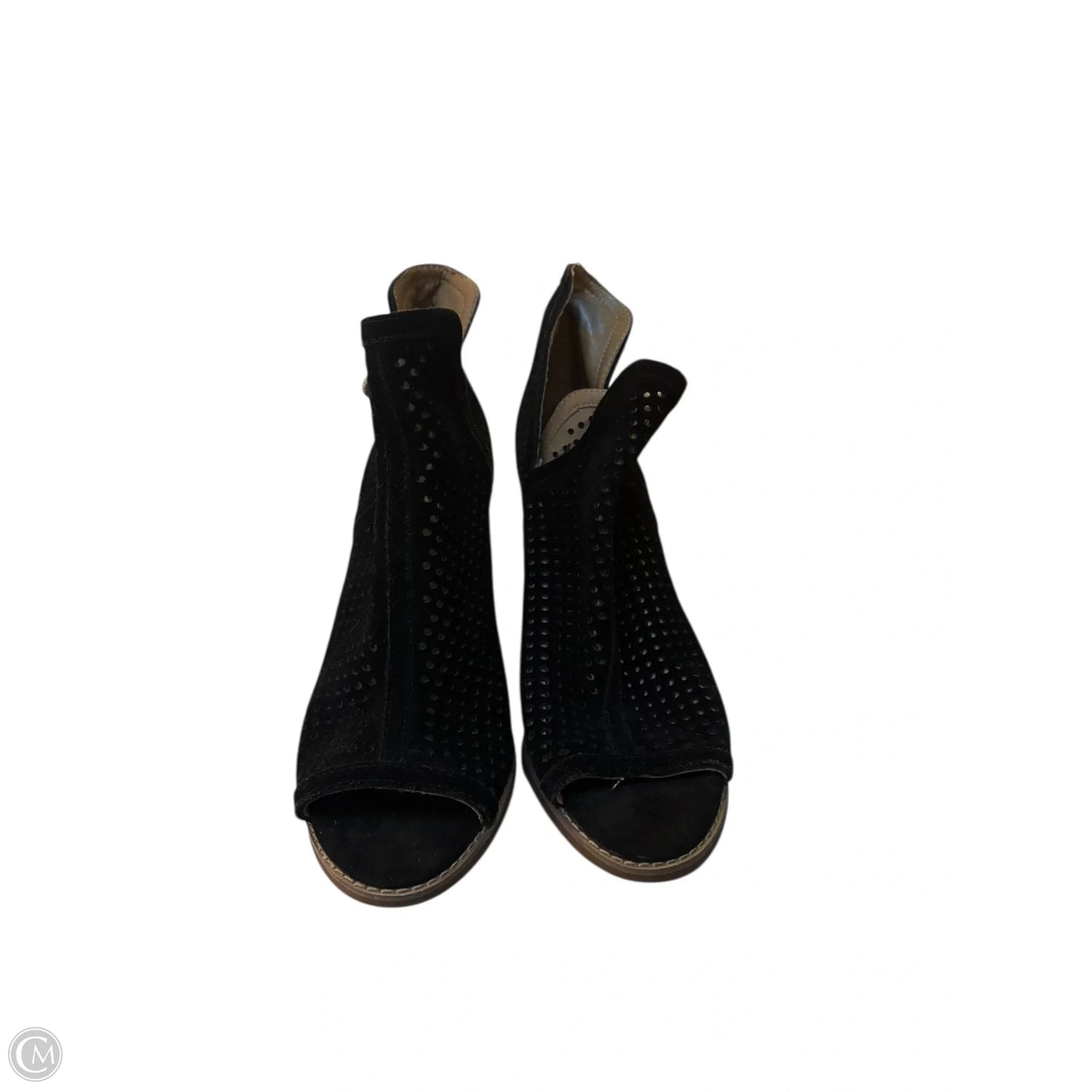 Boots Ankle Heels By Lucky Brand In Black, Size: 9.5