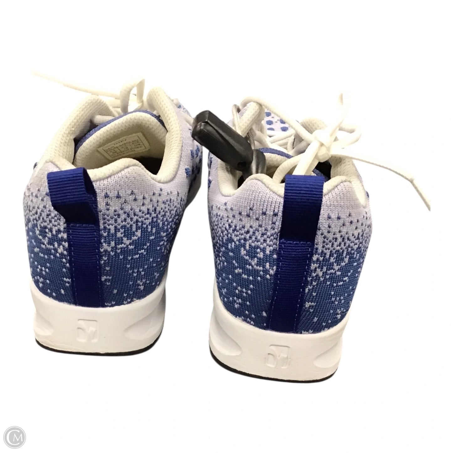Shoes Athletic By Cmc In Blue & White, Size: 9
