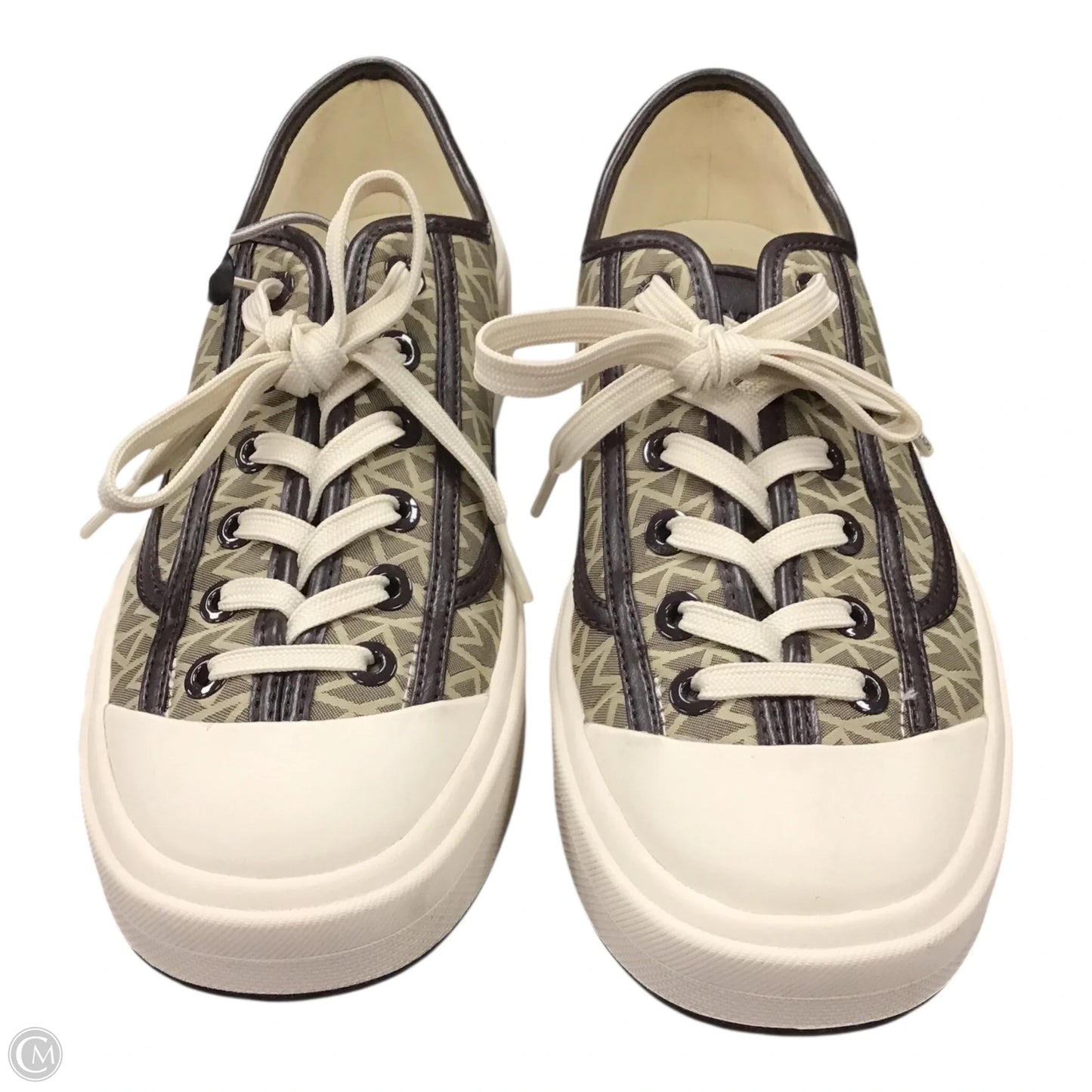Shoes Designer By Michael Kors In Brown & Cream, Size: 9