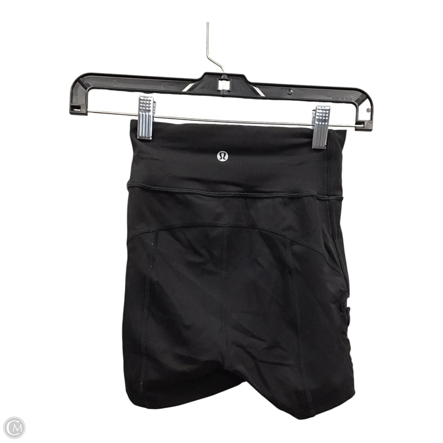 Athletic Shorts By Lululemon In Black, Size: 2