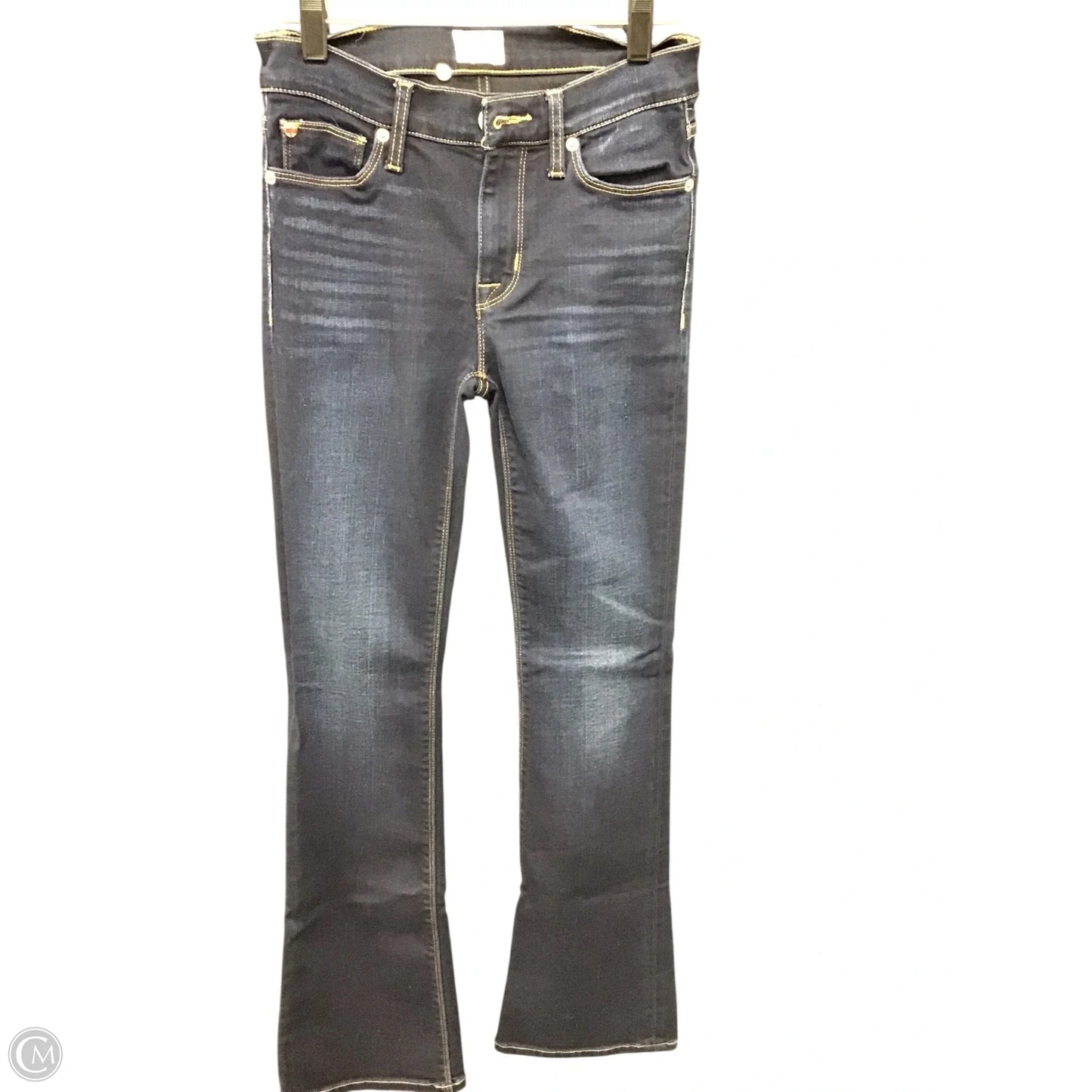 Jeans Boot Cut By Hudson In Blue Denim, Size: 2