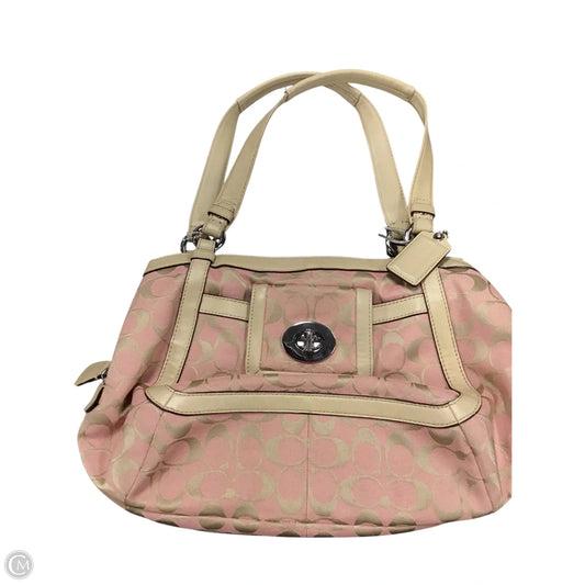 Handbag Designer By Coach, Size: Medium