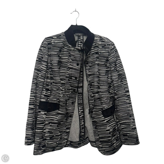 Jacket Other By Per Se In Black & Grey, Size: 12