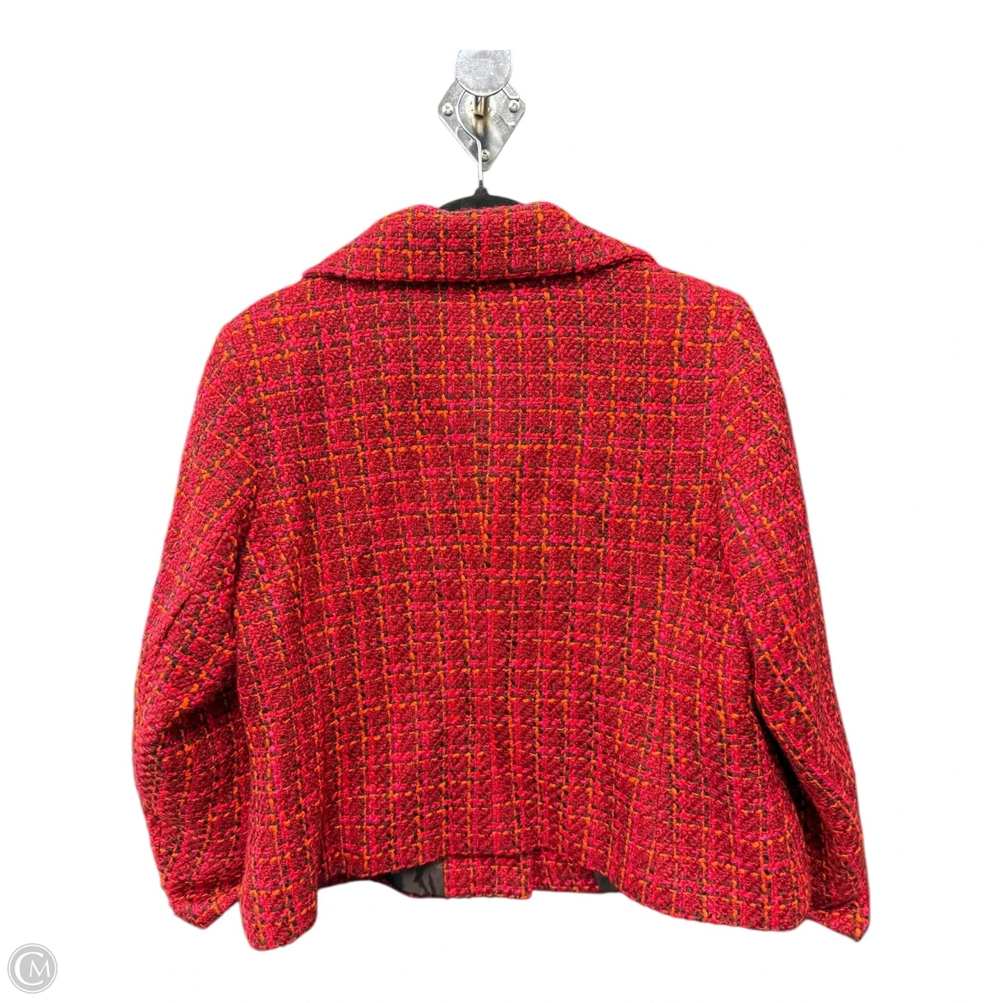 Blazer By Talbots In Orange & Red, Size: 14p