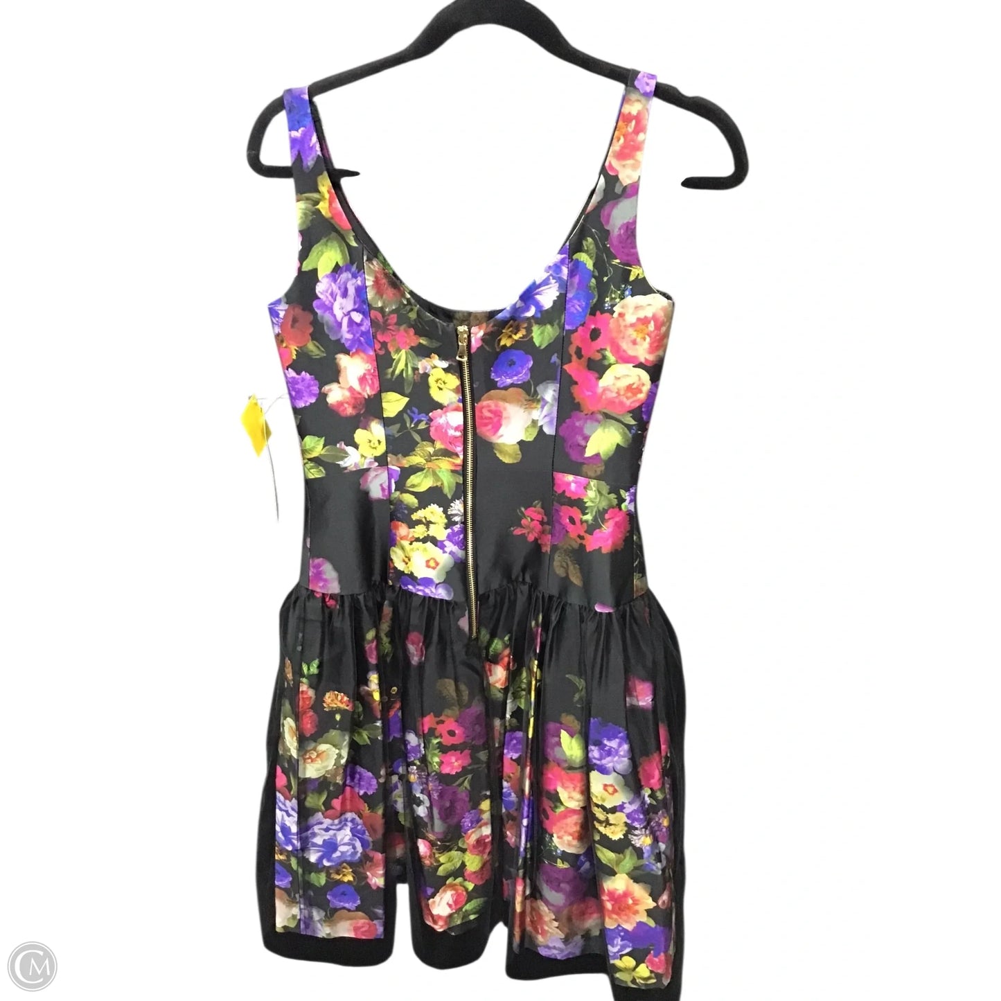 Dress Designer By Milly In Black & Pink, Size: 6