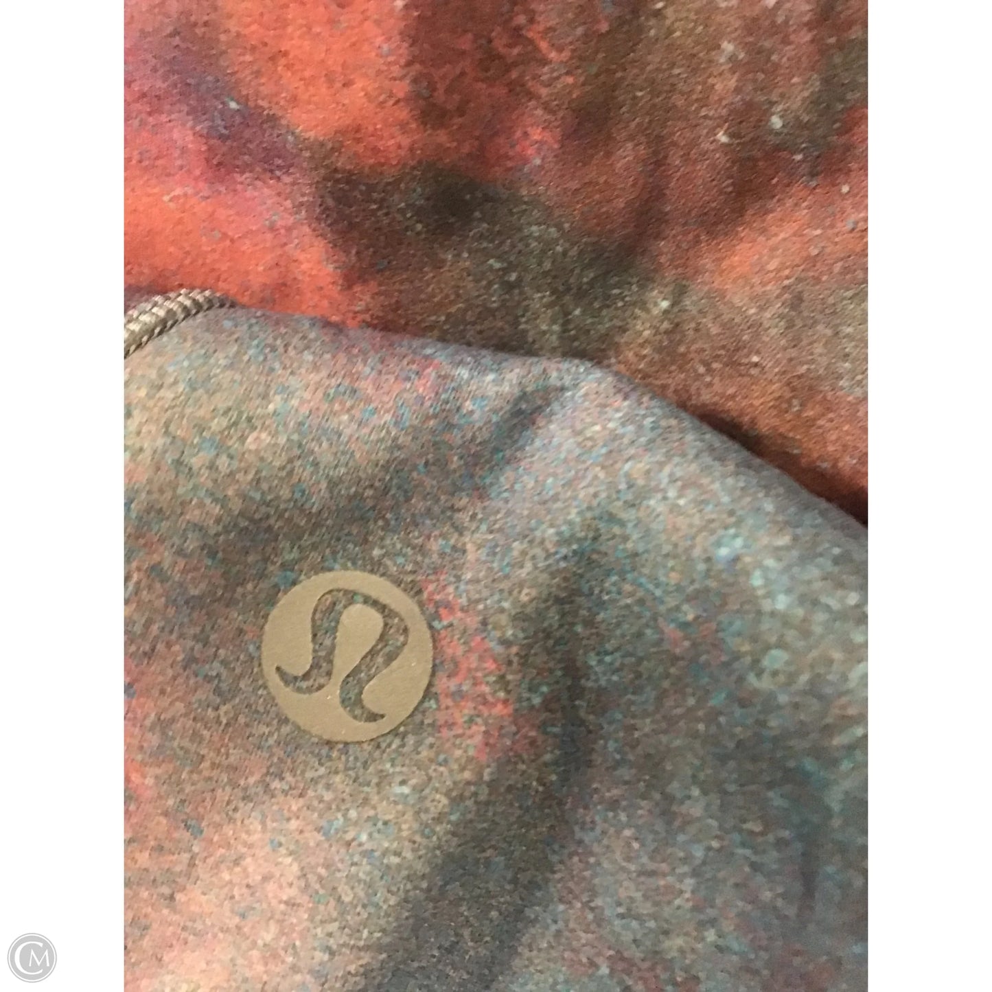 Athletic Leggings By Lululemon In Blue & Pink, Size: 8