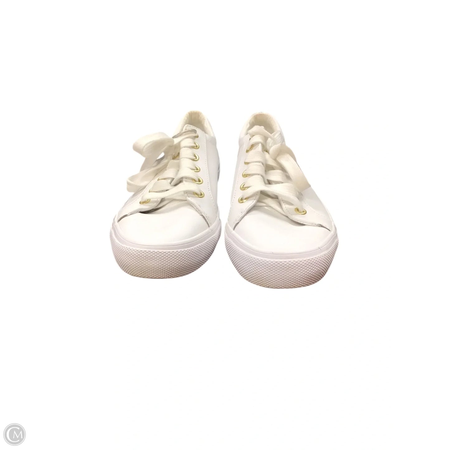Shoes Sneakers By Keds In Gold & White, Size: 8