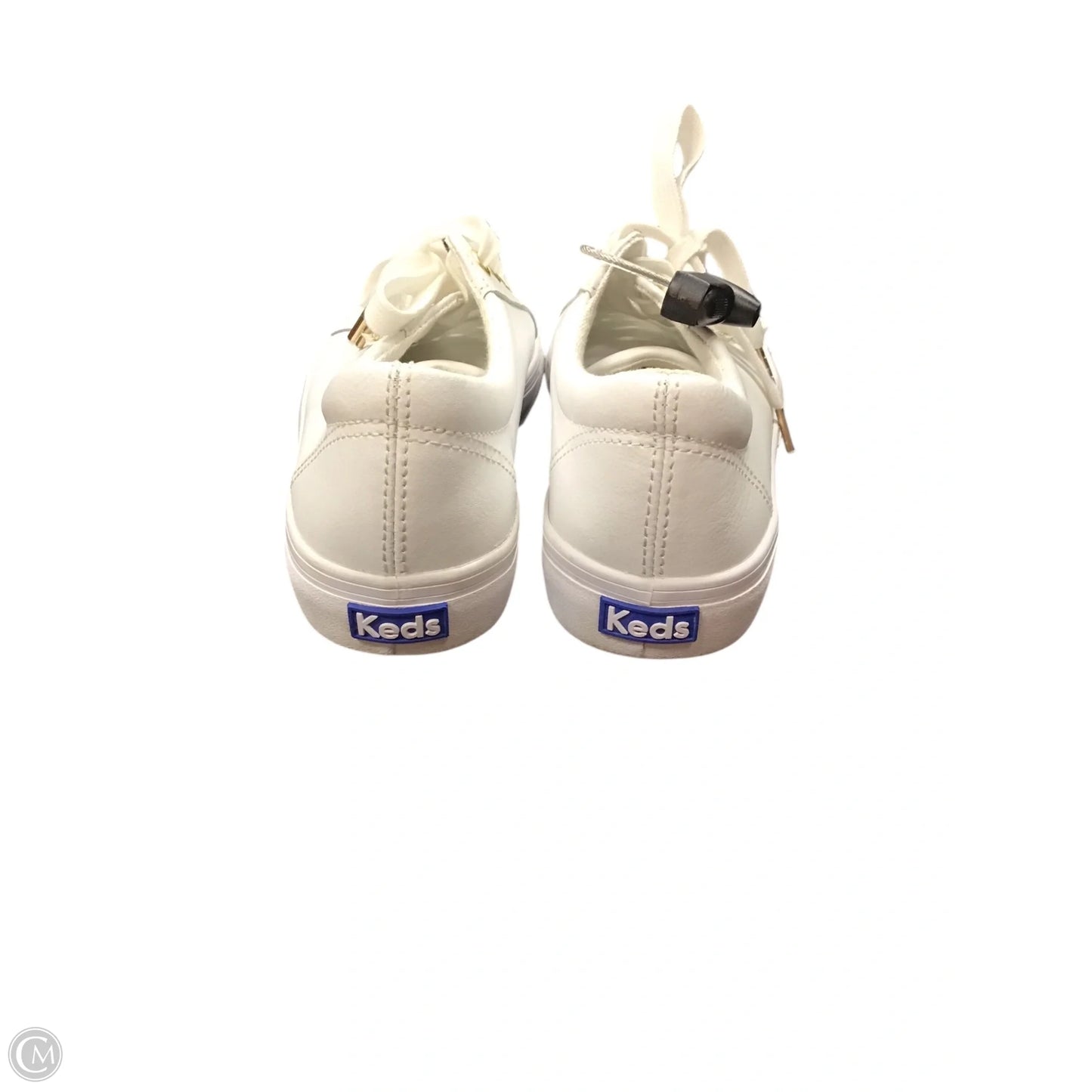 Shoes Sneakers By Keds In Gold & White, Size: 8