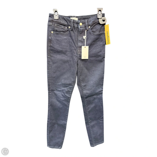 Jeans Skinny By Good American In Blue Denim, Size: 8