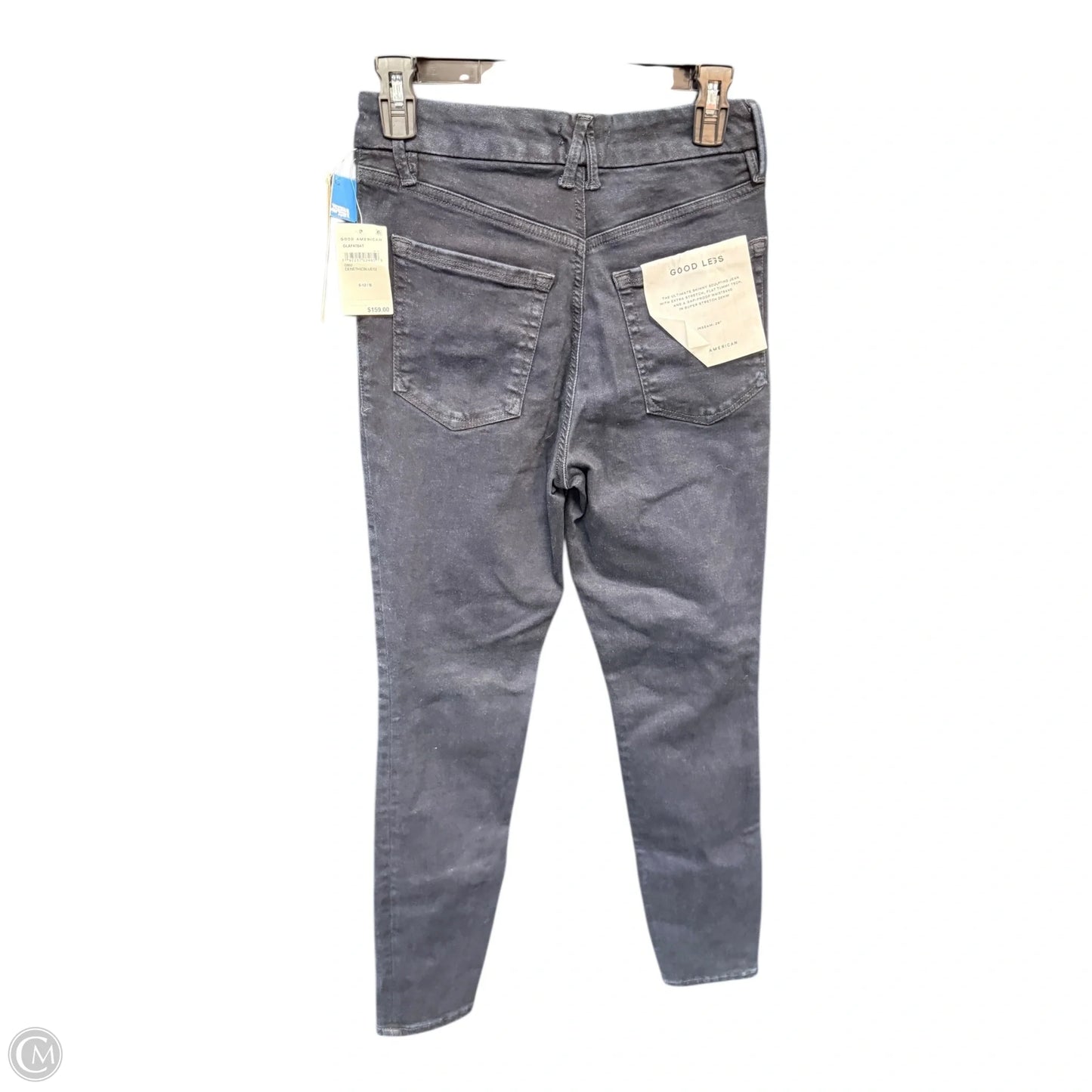 Jeans Skinny By Good American In Blue Denim, Size: 8