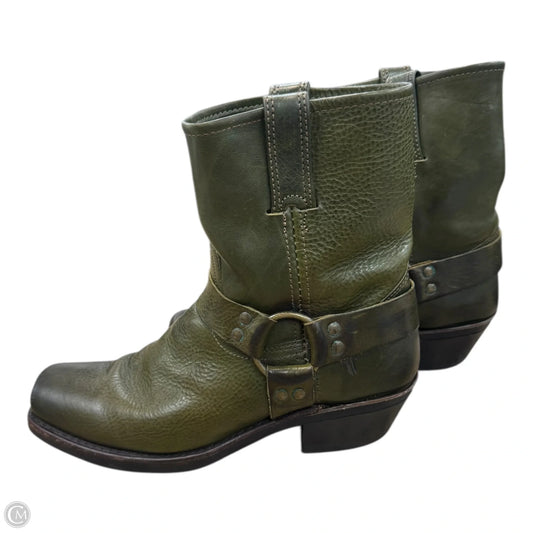 Boots Designer By Frye In Green, Size: 11