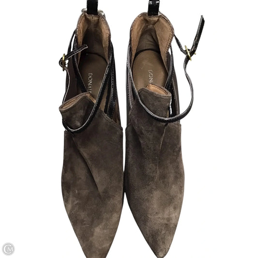 Shoes Heels Stiletto By Donald Pliner In Brown, Size: 10