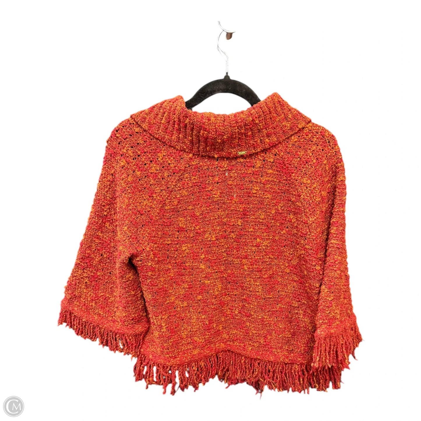 Sweater By St. John In Orange & Red, Size: M