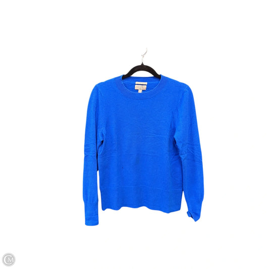 Sweater Cashmere By J. Crew In Blue, Size: M