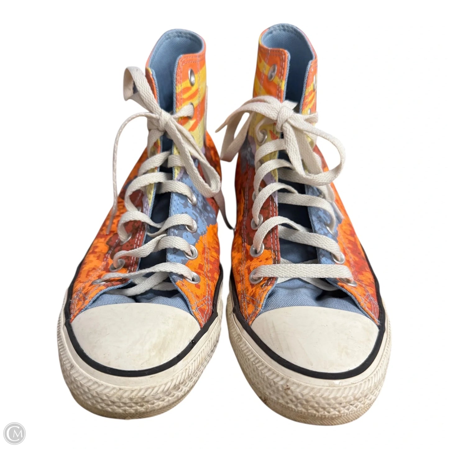 Shoes Sneakers By Converse In Blue & Orange, Size: 10.5