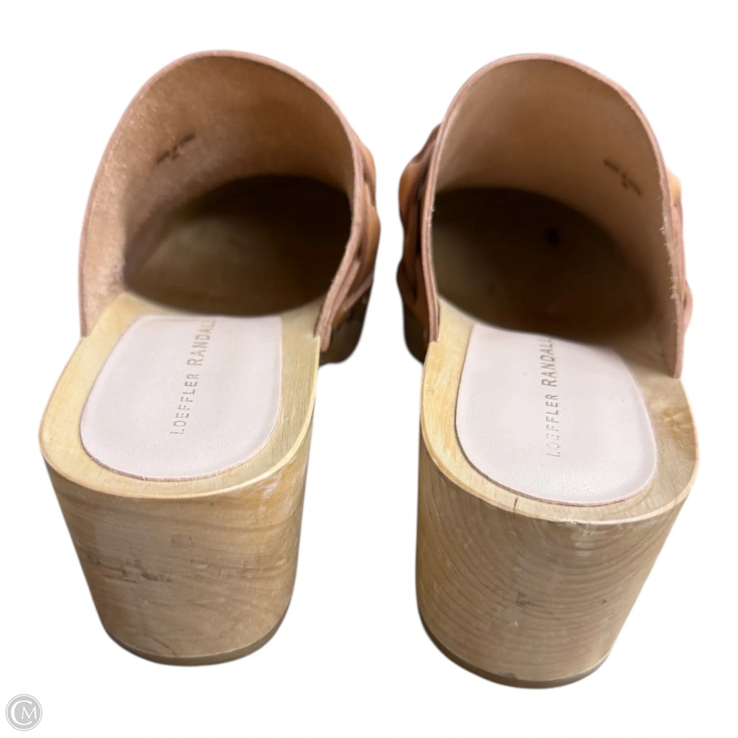 Shoes Heels Platform By Loeffler Randall In Tan, Size: 8