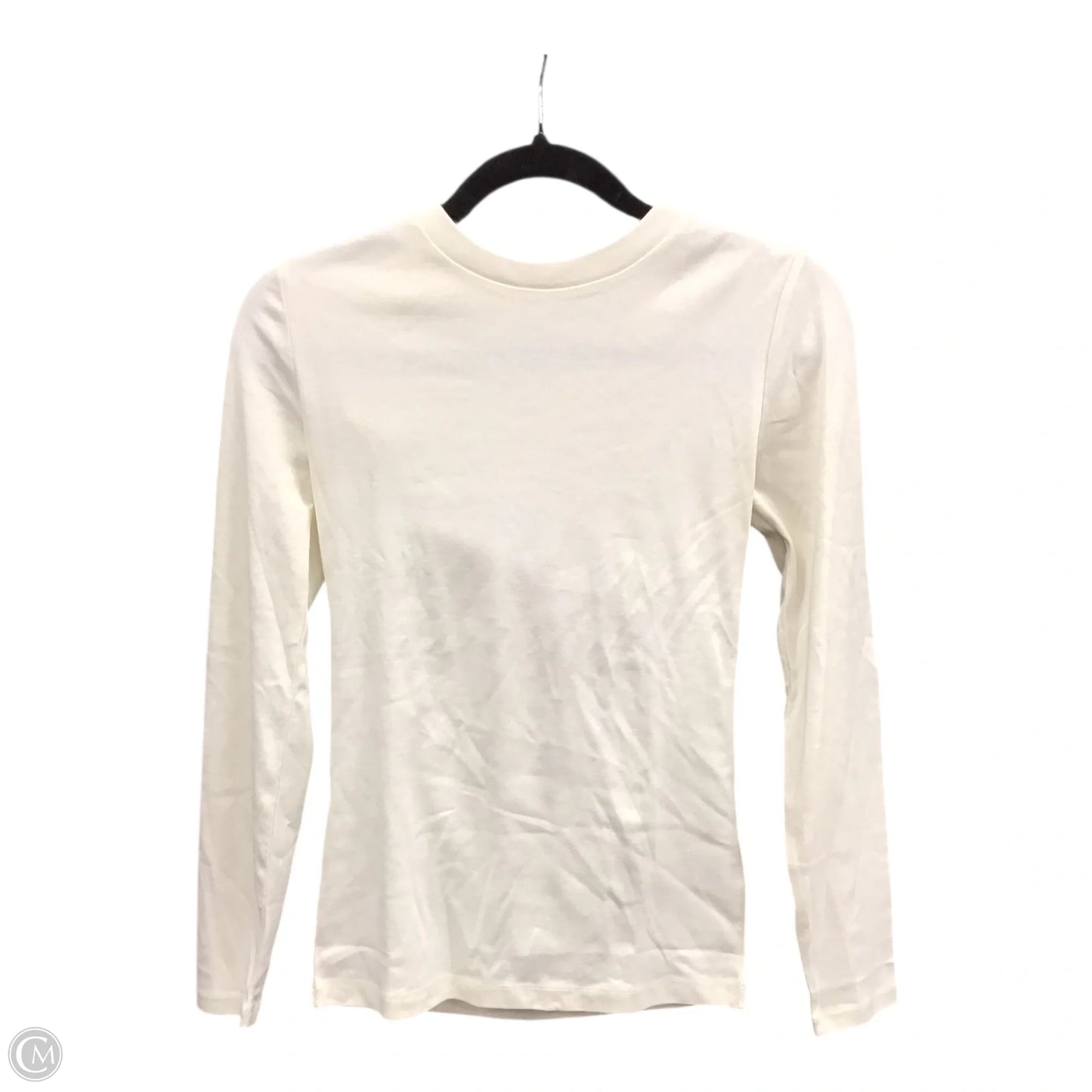 Top Long Sleeve By J. Crew In Cream, Size: S