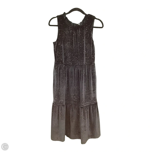 Dress Party Midi By J. Crew In Black & Gold, Size: 4